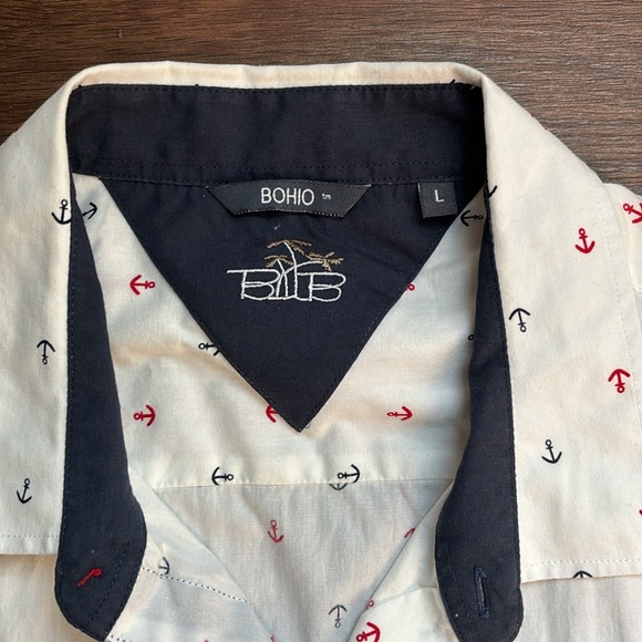 Mens Casual Button Down Shirt - Picture 2 of 3